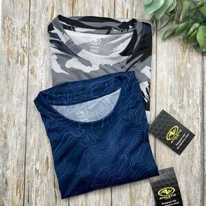 Men's Active Lightweight Jersey Short Sleeve T-Shirts 2-Pack Size S